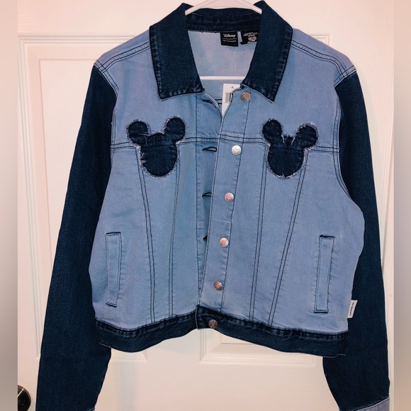 Disney Jackets & Blazers - Disney Mickey Mouse jean jacket (M)